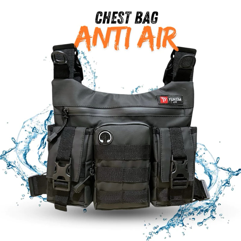 Jual Chest Bag Tas Dada Rompi Asli Anti Air Original Baepack Tas ...