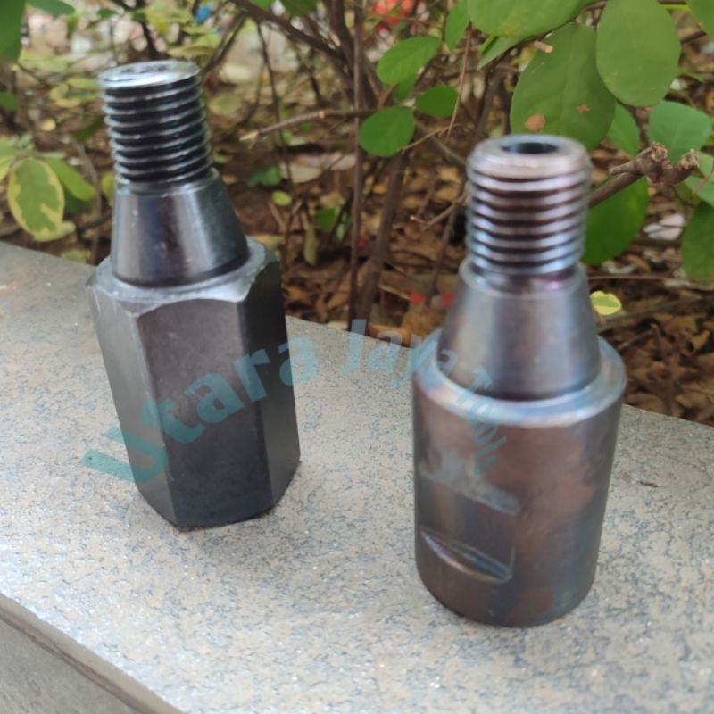 Jual Adaptor mesin coring drat dalam 32 mm ke mata 22 mm varian ...
