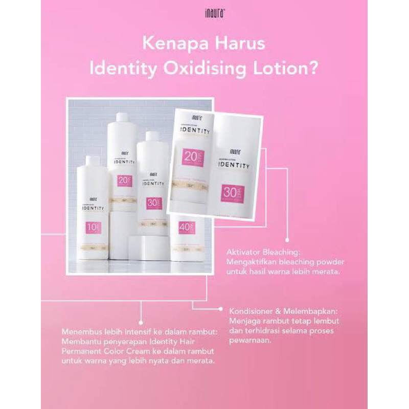 Jual INAURA IDENTITY Oxidan Cream 1000ml | Shopee Indonesia