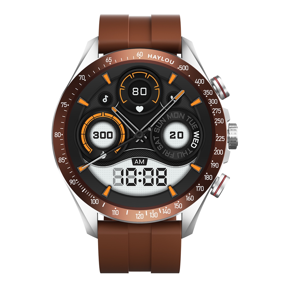Haylou Solar Pro LS18 Smartwatch Canggih dengan fitur AOD 2atm