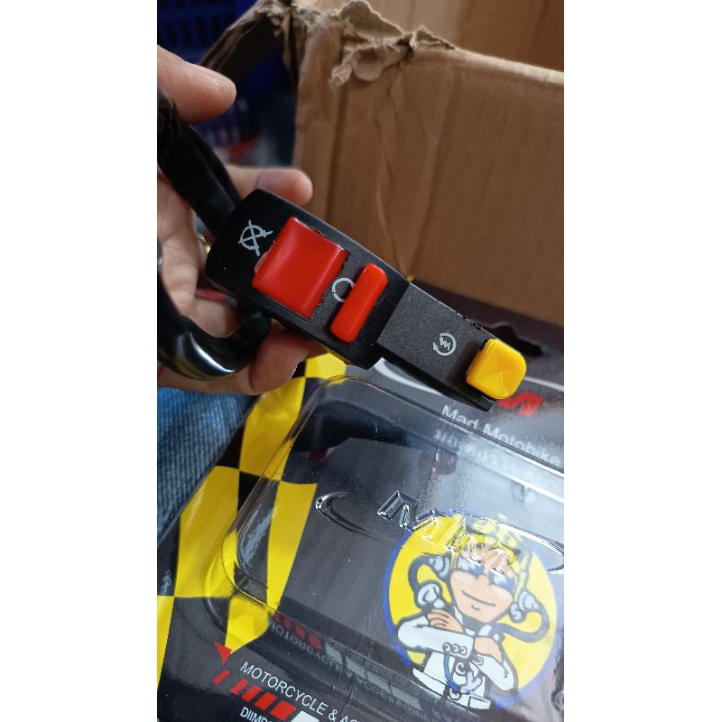 Jual Saklar on off starter/Saklar on off + stater | Shopee Indonesia