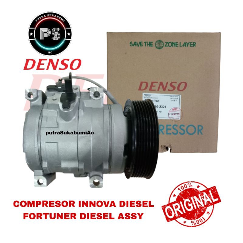 Jual COMPRESOR KOMPRESOR AC MOBIL INNOVA DISEL FORTUNER DIESEL ASSY ...