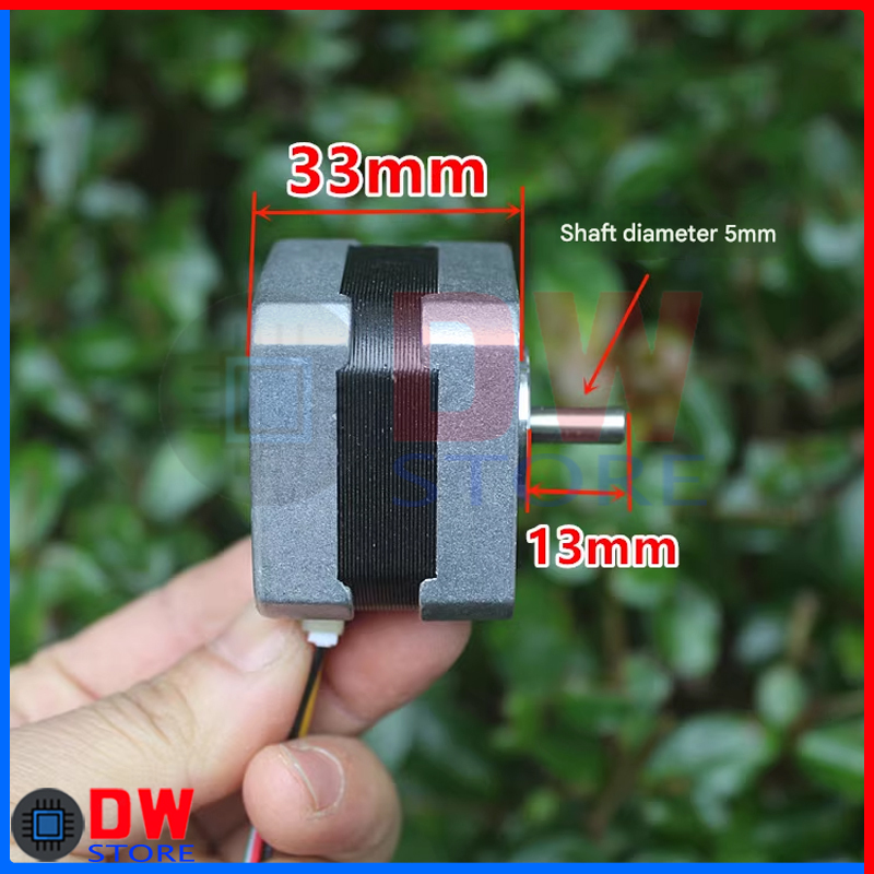 Jual Stepper Motor 42 Nema17 Nema 17 Stepping CNC 3D Printer 17HS3401 ...
