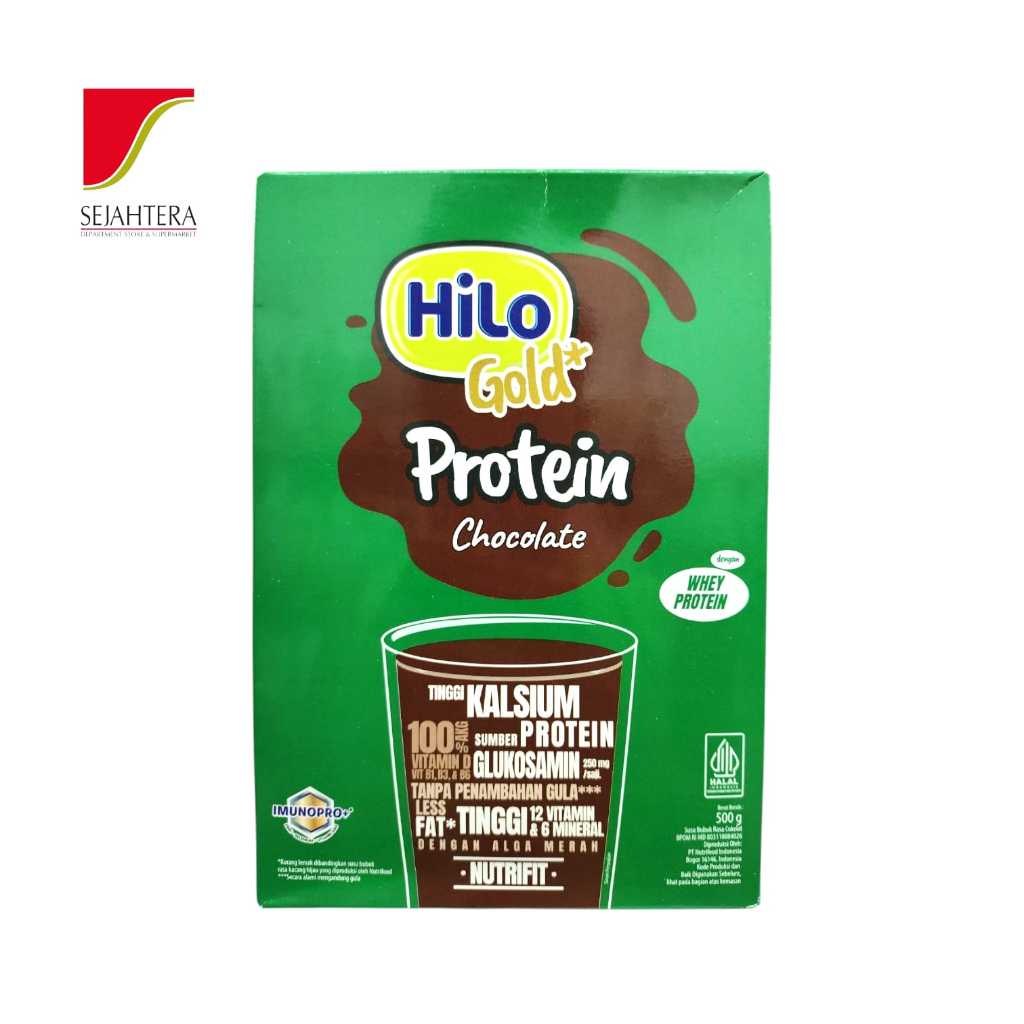 Jual Hilo Gold Berbagai Rasa (Plain, Coklat, Vanila) / Susu Lansia 500g ...