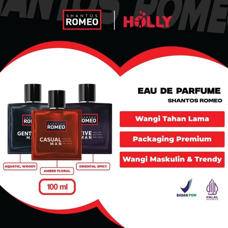 Jual Shantos Romeo - Eau De Parfum 100 ml | Shopee Indonesia