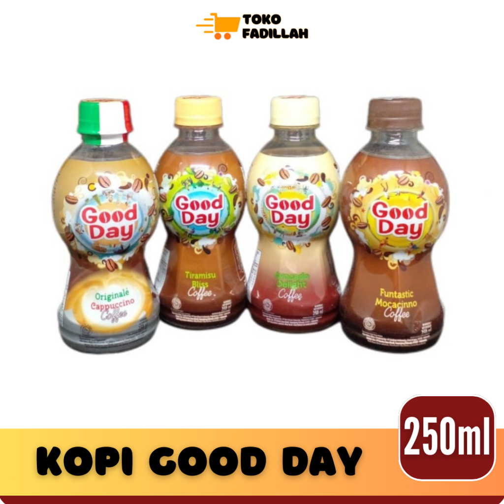 Jual Kopi Good Day Botol 250ml - Funtastic Mocacinno / Cappuccino ...
