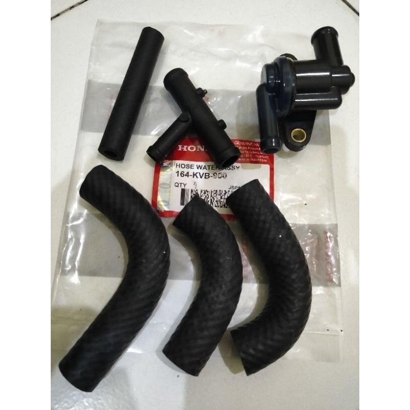 Jual SELANG RADIATOR ASSY (SELANG + TERMOSTAT + PIPA T) KVB VARIO 110 ...