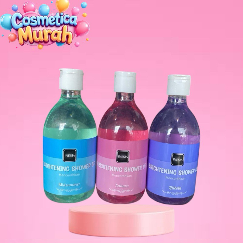 Jual ca,px) INESIA SABUN CAIR MANDI 300 ML - BRIGHTENING SHOWER GEL ...