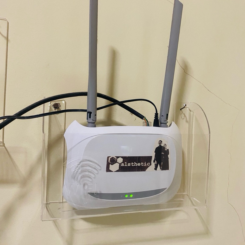 Jual Rak Tempat Wifi atau router Rak dinding Wifi router | Shopee Indonesia