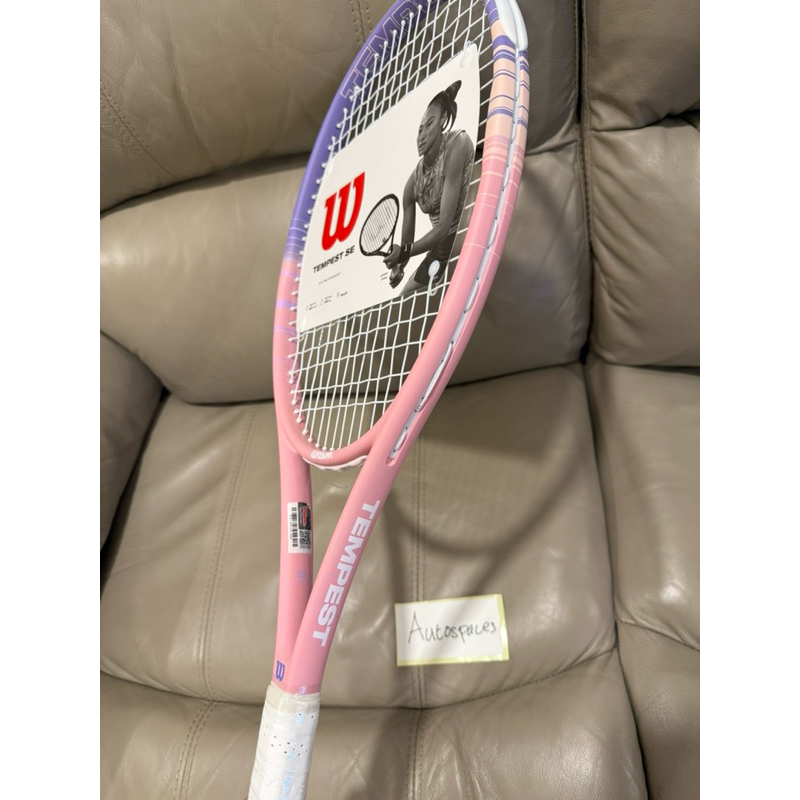 Jual Wilson Tempest SE Pink ladies tennis racket Original Wilson ...