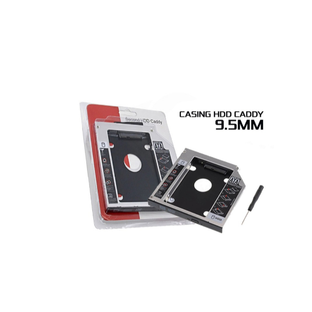 Jual caddy ssd hdd 2 5 inch 9 5 mm slim shopee indonesia