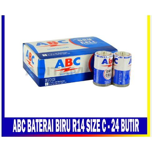 Jual Ciasaatcisarua Baterai Abc Biru Semua Ukuran - Besar R20 / Sedang ...