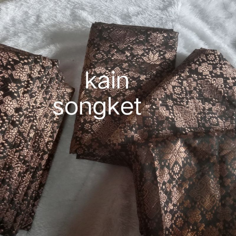 Jual kain songket potongan | Shopee Indonesia