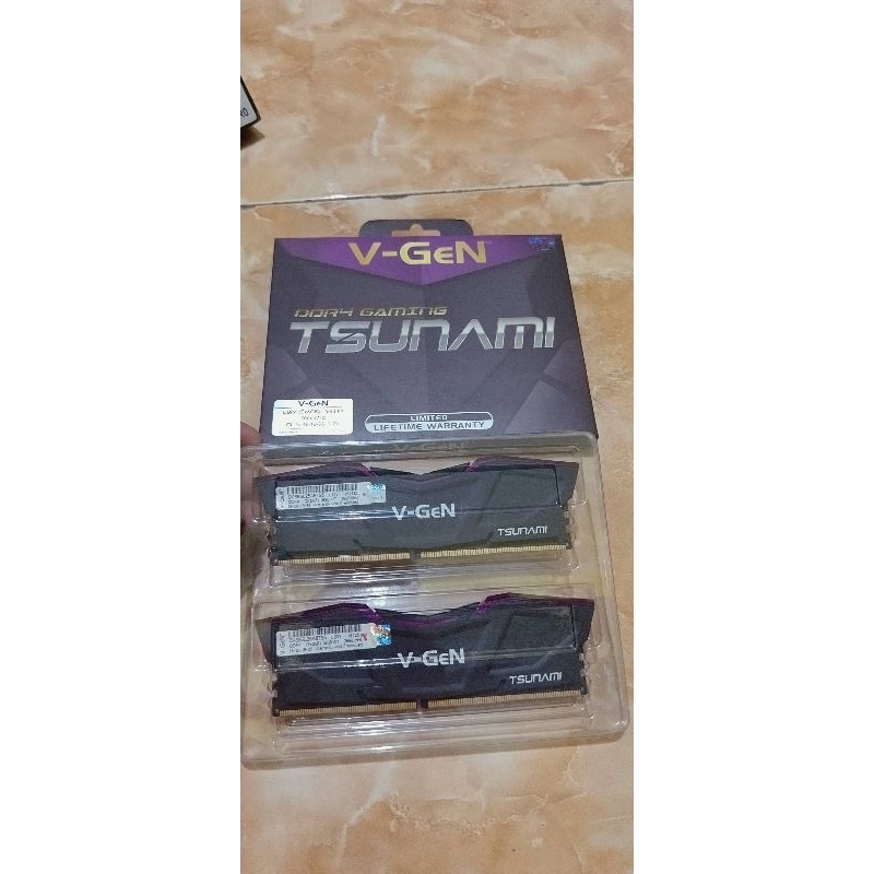Jual Vgen Tsunami 16Gb DDR4 second | Shopee Indonesia