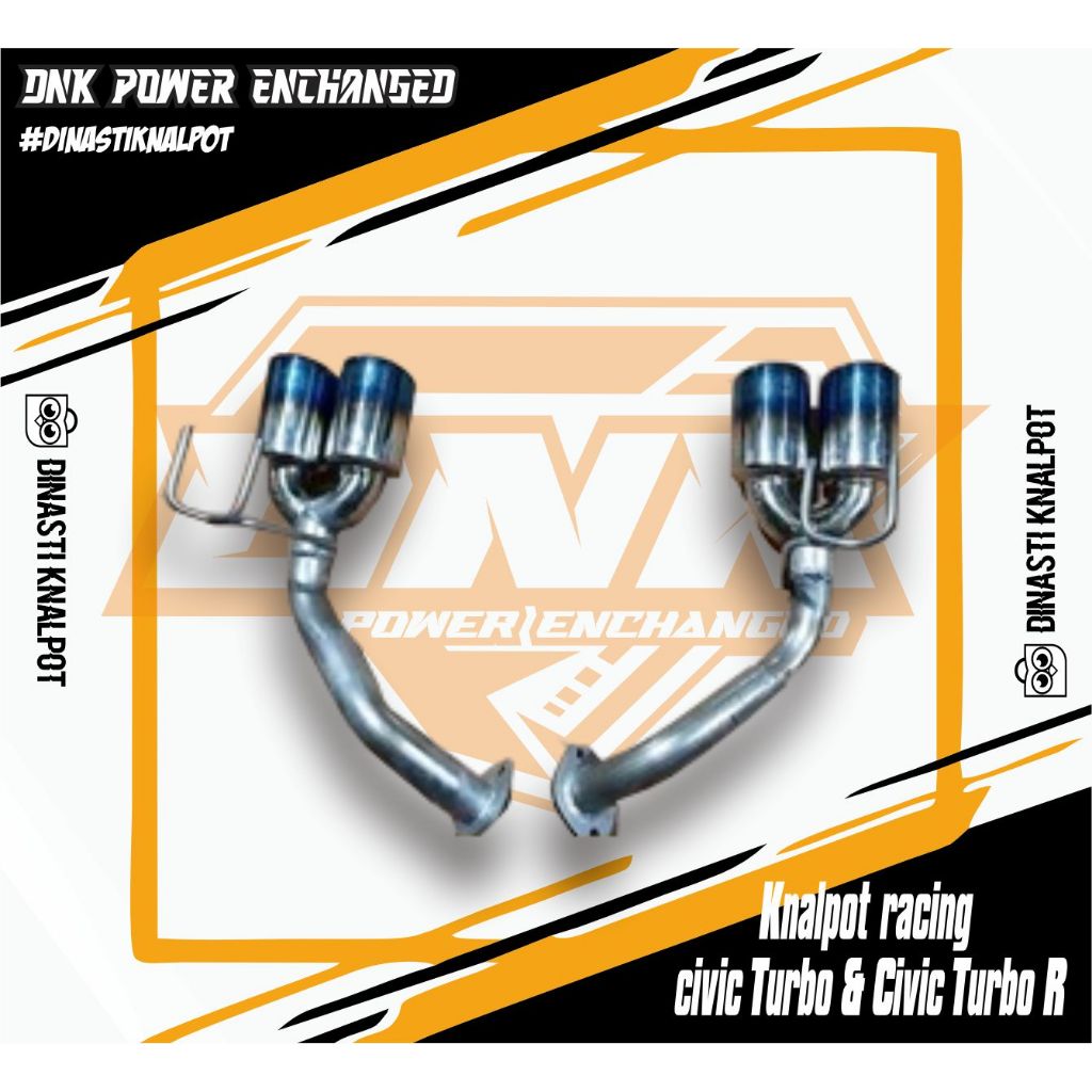 Jual Knalpot racing civic Turbo - Exhaust Civic Turbo R | Shopee Indonesia