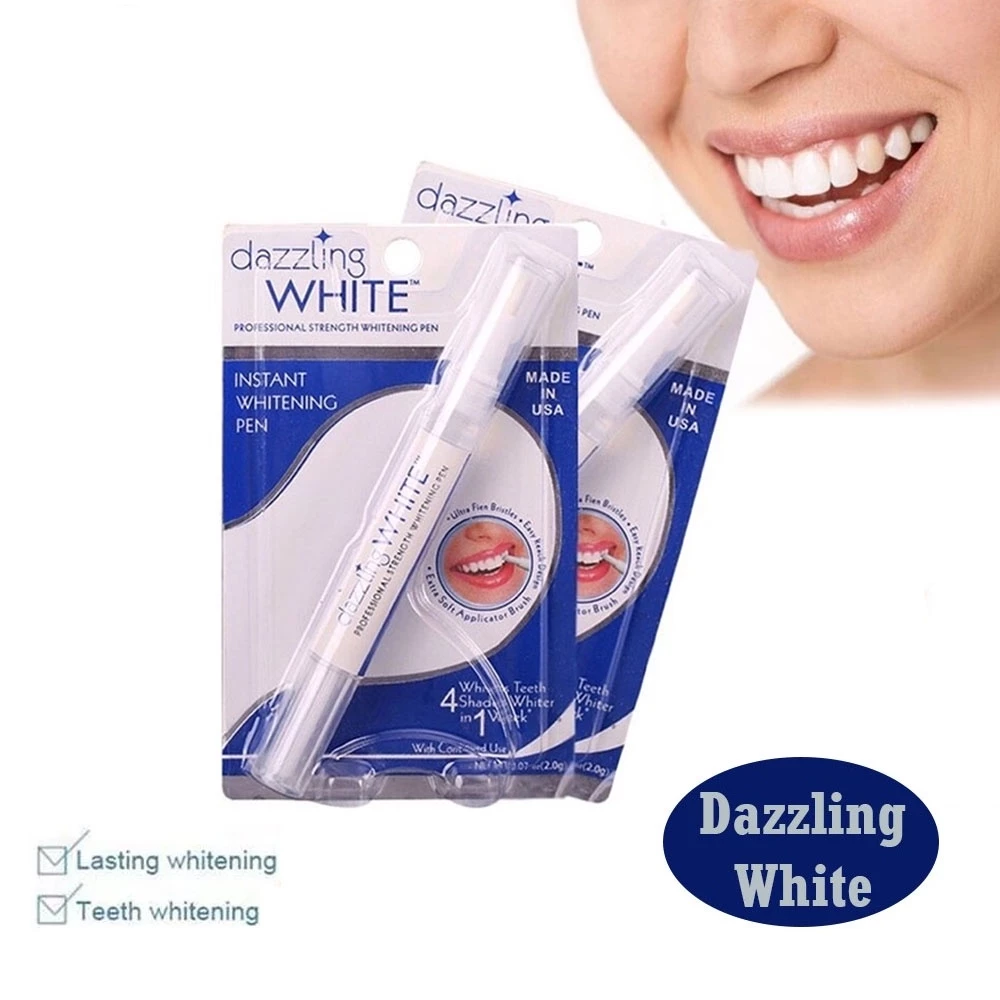 Dazzling White Pen Pemutih Gigi Kuning Permanen Instan Putih Ampuh | AutoStock