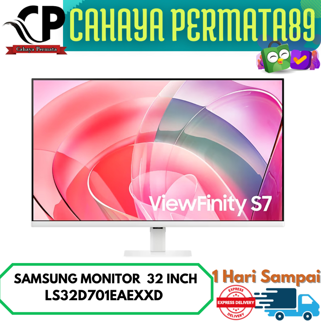 Jual SAMSUNG LS32D701EAEXXD MONITOR VIEWFINITY S7 S701D UHD 32 INCH ...