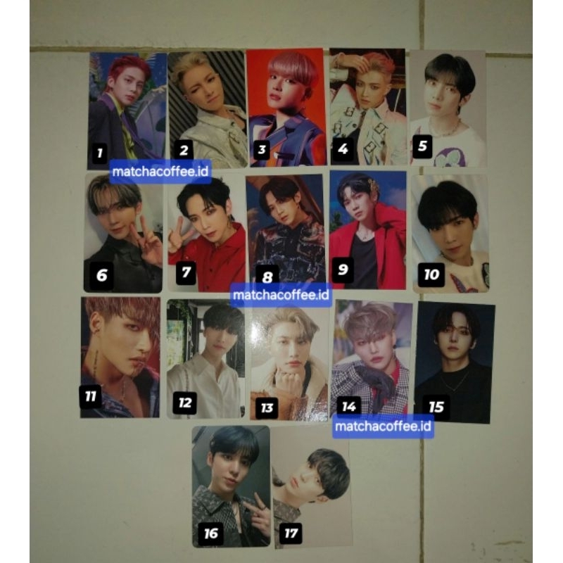Jual PC PHOTOCARD OFFICIAL ATEEZ ALBUM FEVER PART 1 PART 2 PART ...