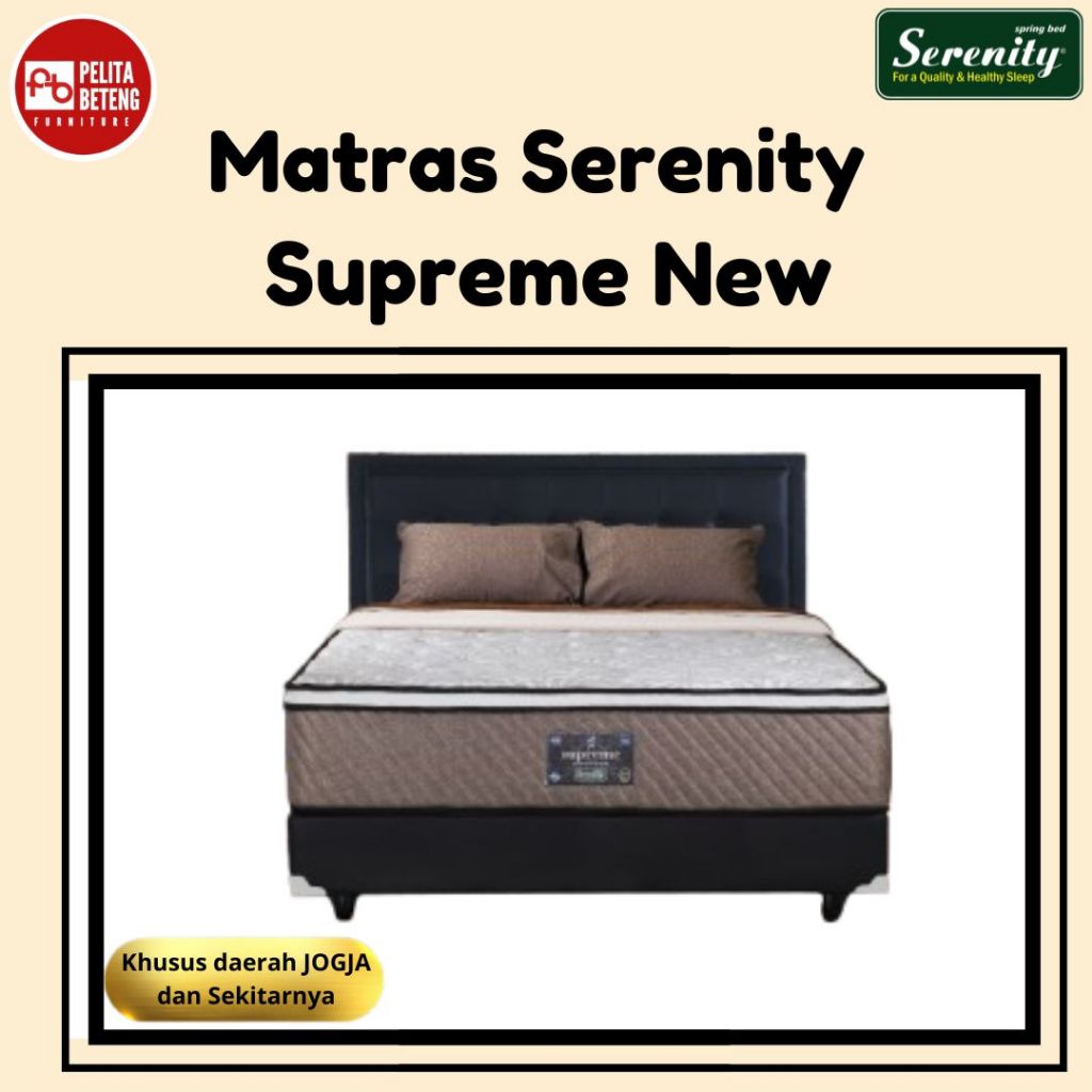 Jual Serenity Kasur Springbed Supreme | Shopee Indonesia