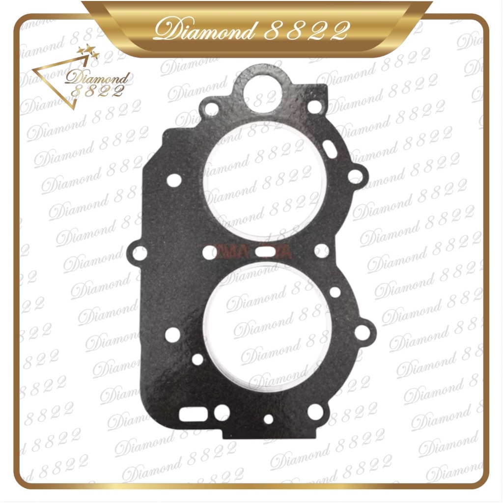 WATERLONG Cylinder Head Gasket 6AG-11181-00-00 – Replacement For Yamaha Outboard 15HP 20HP 2007-2013 Models