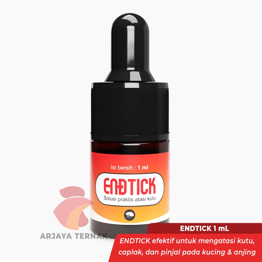 Jual ENDTICK 1 ml efektif untuk mengatasi ektoparasit seperti kutu ...