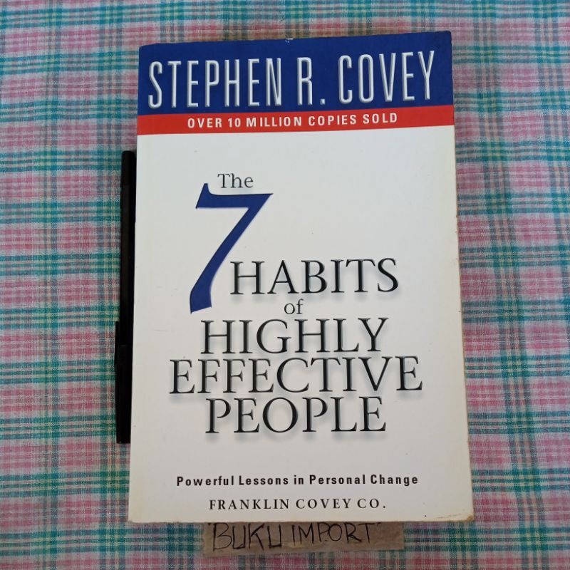 Jual The Seven Habits of Highly Effective People by Stephen R. Covey ...