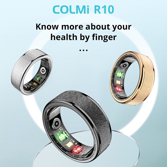 Jual COLMI R10 Smart Ring｜5ATM Waterproof｜Military Titanium｜Health ...