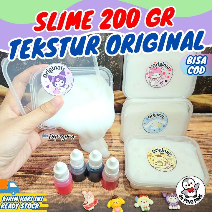 Jual Slime Base Original/ Slime Ori/ Slime Original Sanrio/ Slime ...
