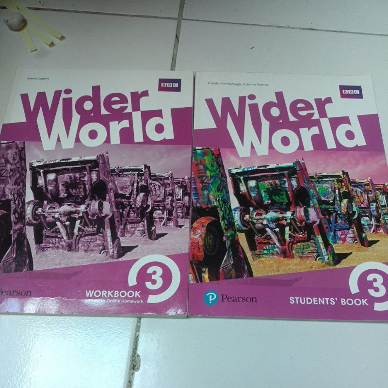 Jual Wider world workbook & students book3. 4.Bekas original | Shopee ...