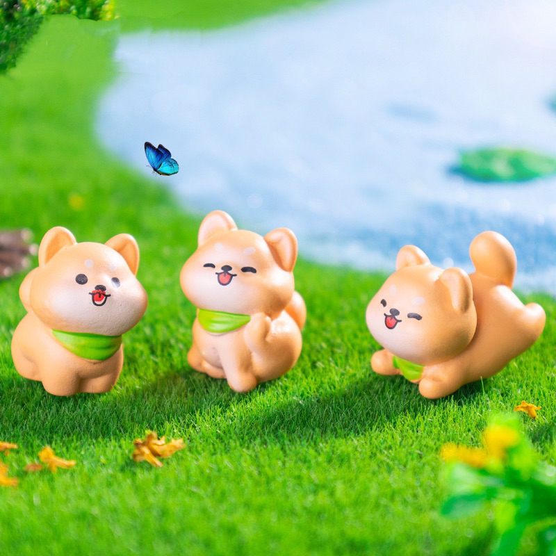Jual (1Pcs) C57 Figure 3D Corgi Gembul | Shopee Indonesia