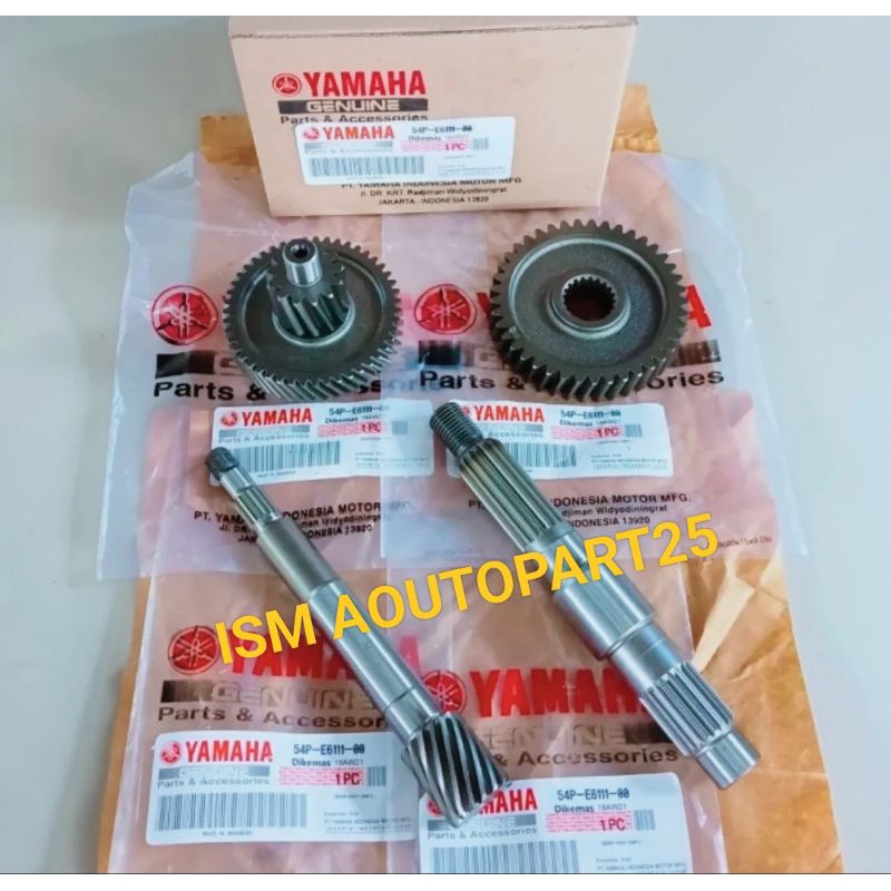 Jual Gigi rasio set isi 4 pcs 54p Yamaha Mio j,Mio GT,Mio soul GT 115 ...