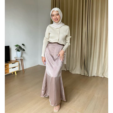 Rok Satin Skirt Rok Duyung Mermaid Skirt