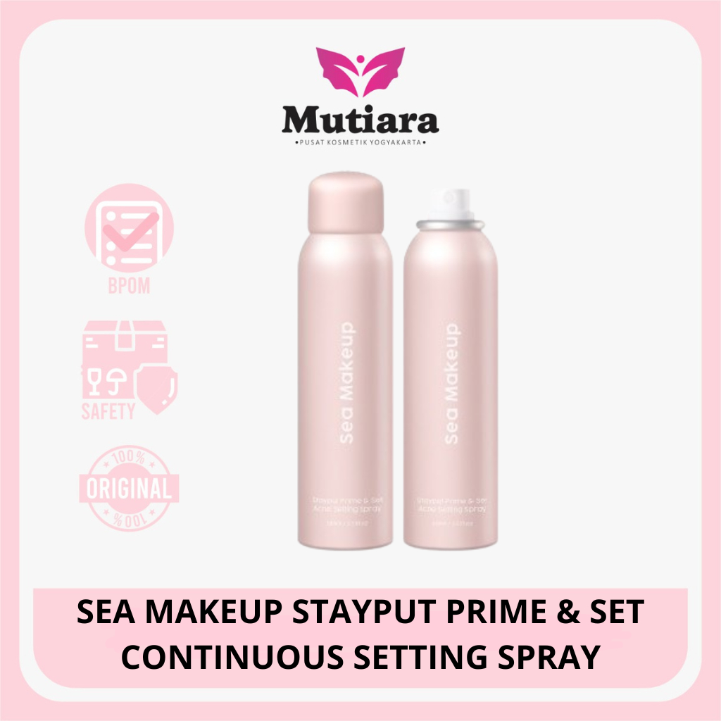 Jual SEA MAKEUP STAYPUT PRIME & SET CONTINUOUS SETTING SPRAY 100ML ...