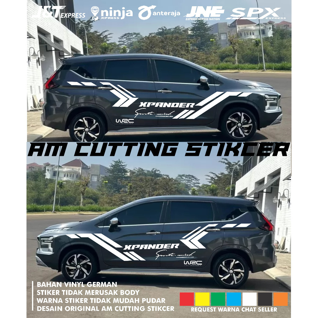 Jual Stiker Sticker Striping Mobil Mitsubishi Xpander Expander Cross ...