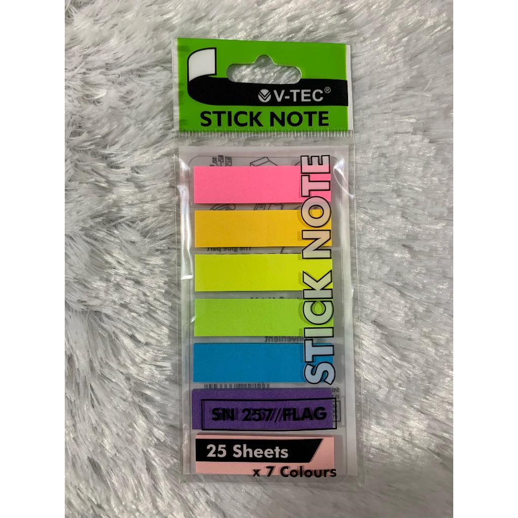 Jual V-TEC STICK NOTE SN 257/FLAG | Shopee Indonesia