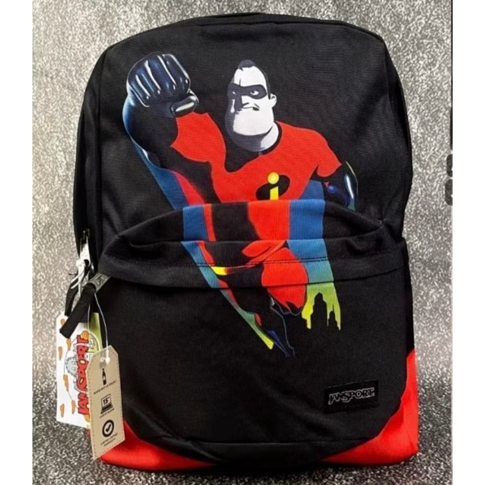 Jual TAS RANSEL JS JANSPORT SPORT BAGS INCREDIBLE SUPER MOTIF ORIGINAL ...