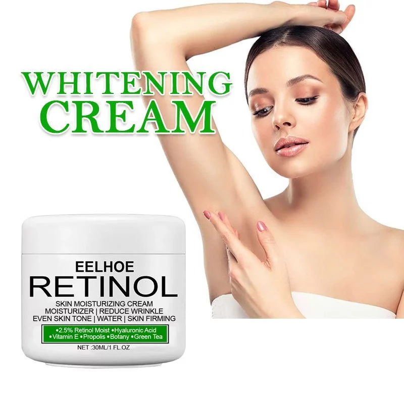 Cream Retinol Eelhoe Krim Pencerah Ketiak Ketek Pemutih Leher Gelap Dan Area Lipatan Lainnya 30g | AutoStock