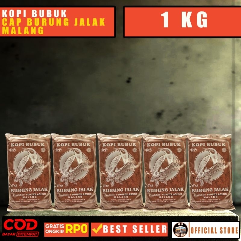 Jual KOPI BUBUK HITAM 1KG KHAS MALANG - KOPI GIRAS 1KG KHAS MALANG