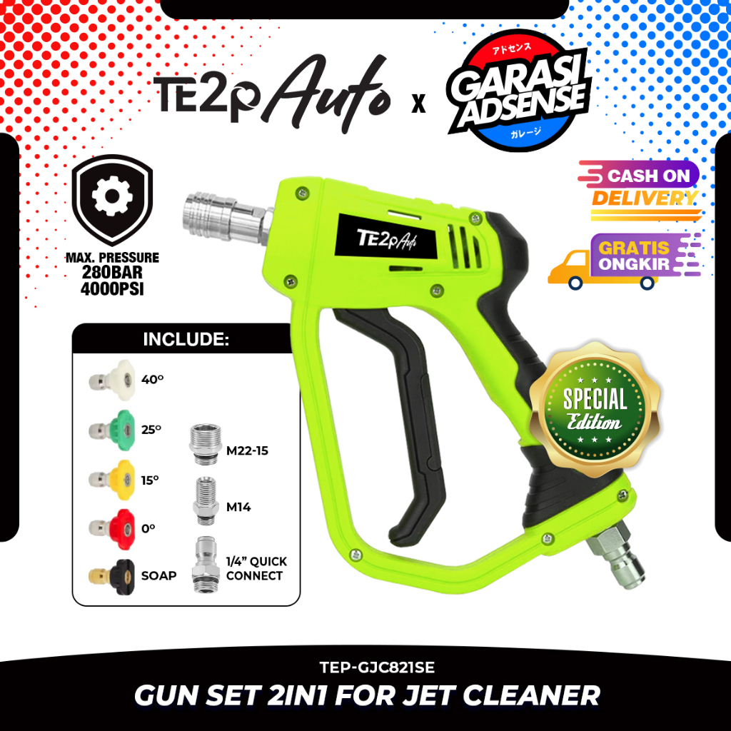 Jual SPECIAL EDITION Te2p Auto X Garasi Adsense Gagang Nozzle Penyembur ...