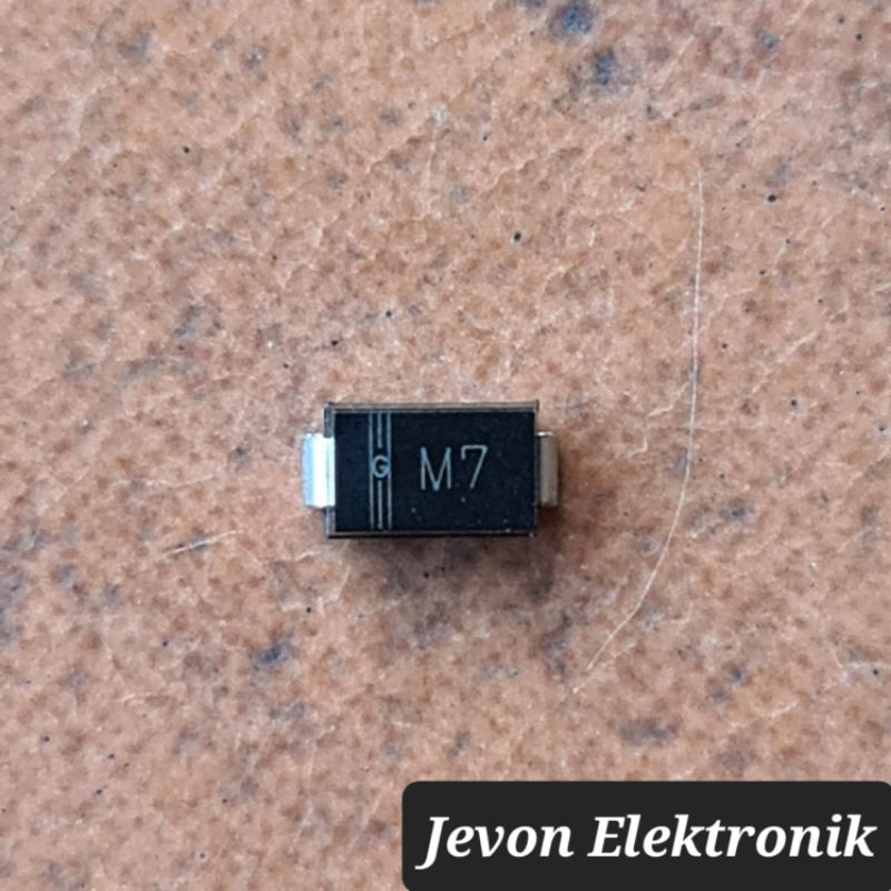 Jual Diode SMD M7 In 1n 4007 1 A Ampere Single 1kV SMT Dioda M 7 1n4007 ...