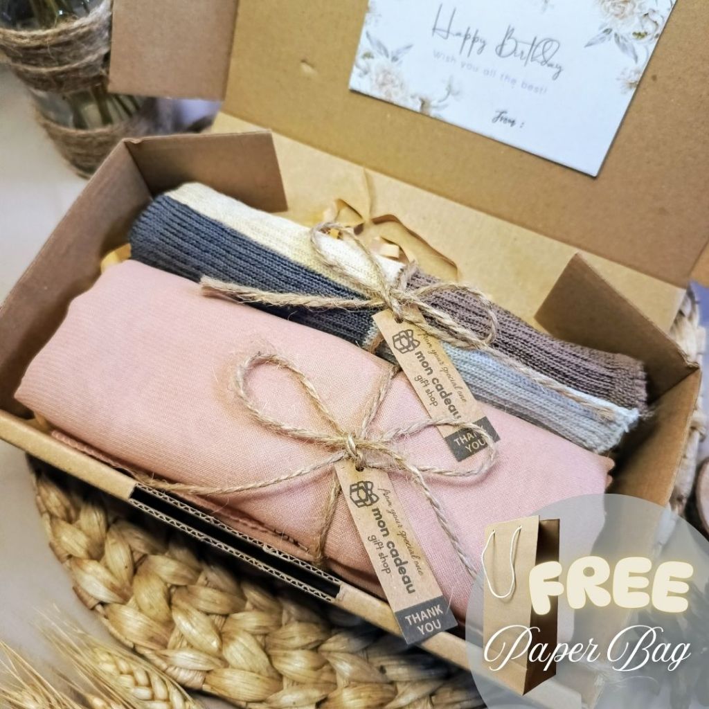 Jual Hampers Hijab Bella Square Polycotton Premium 115x115 cm dengan ...