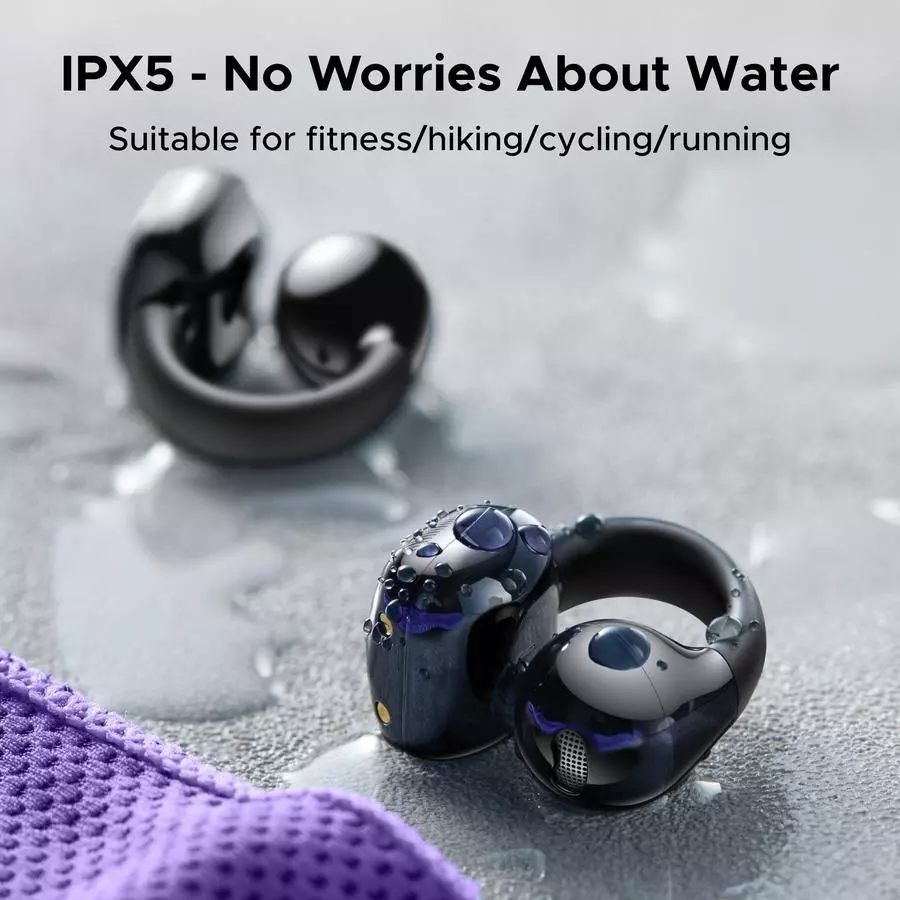 UGREEN Premium HiTune S3 Open Ear Clip True Wireless Earbuds TWS Bluetooth 5.4 Sports Earphones Headphones in Mic 45785
