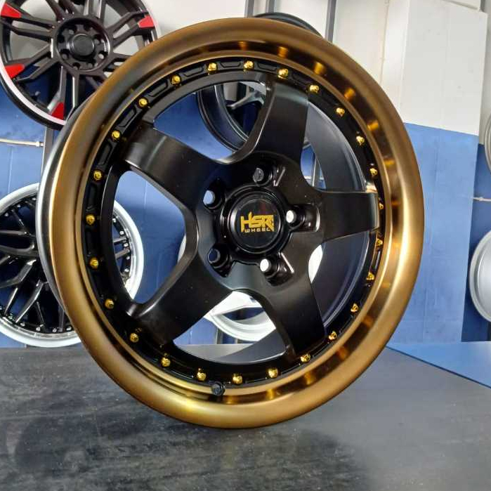 Jual Velg Mobil R16 Murah HSR Type BOB JC230 HSR Lubang 5 PCD 114,3 ...