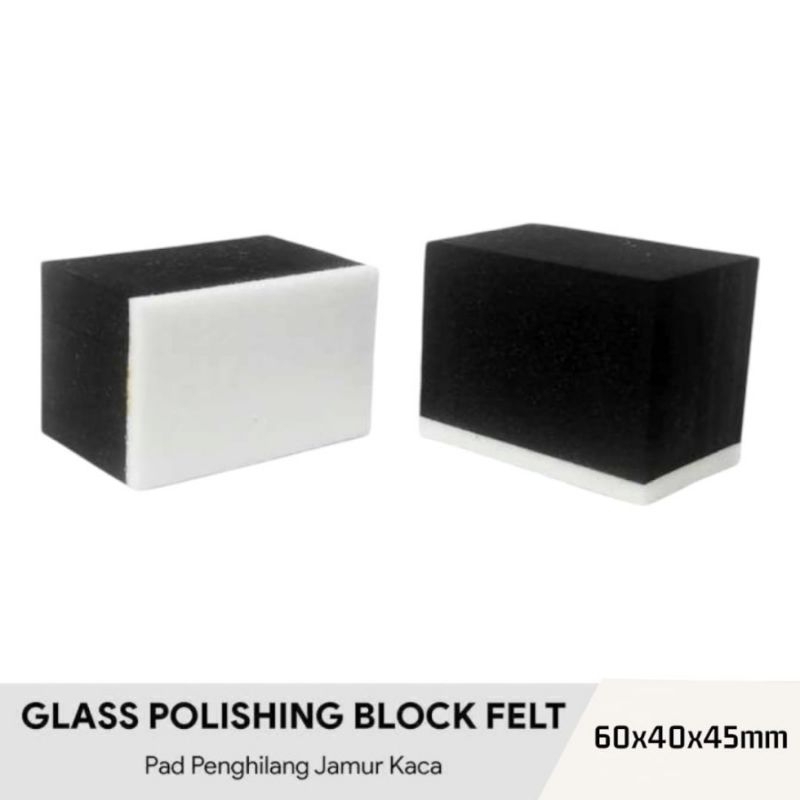 Jual busa poles kaca manual - glass polishing block | Shopee Indonesia