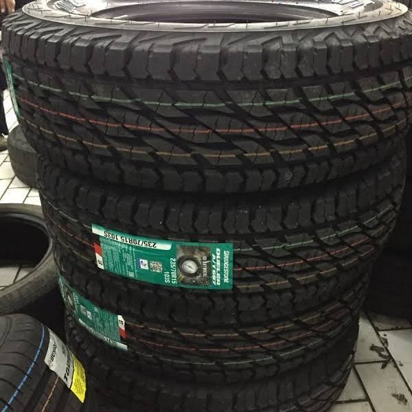 Jual BAN MOBIL RING15 BAN SEMI OFFROAD Bridgestone 235/70 R15 Dueler D ...