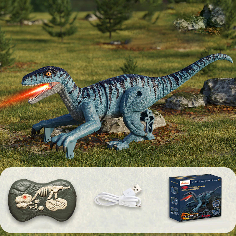 Jual READY 2.4G Remote Control Dinosaurus RC Raptor Dinosaurus Mainan ...