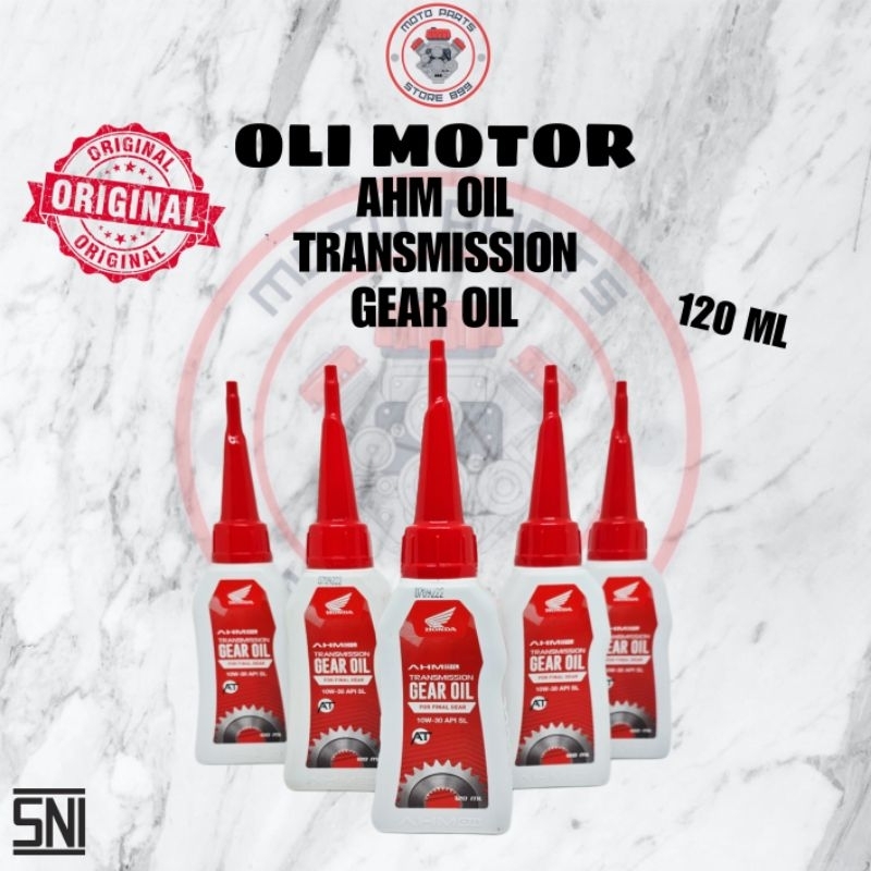 Jual OLI GEAR OLI TRANMISI RASIO MATIC GEAR MOTOR OLI AHM OIL ...