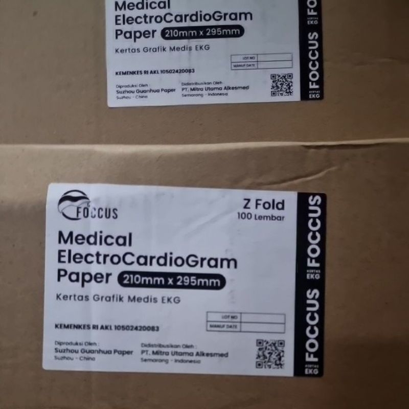 Jual Kertas EKG ECG Helligue Marquette Foccus / Kertas Medical Electro ...