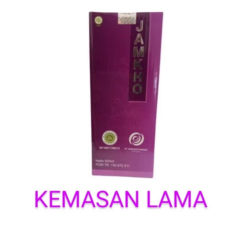 Jual jamkho 500ml ( jamu kolesterol ) original KEMASAN BARU | Shopee ...