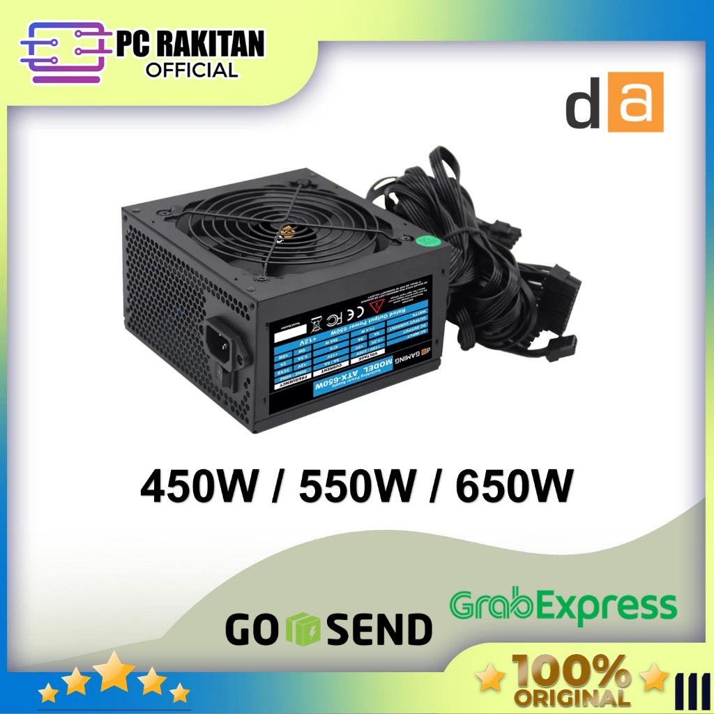 Jual DIGITAL ALLIANCE PSU POWER SUPPLY 650W OASIS 2Y | Shopee Indonesia